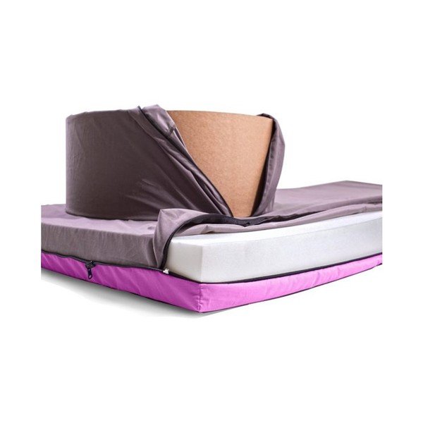 Różowy fotel rozkładany Paq Bed-image-3