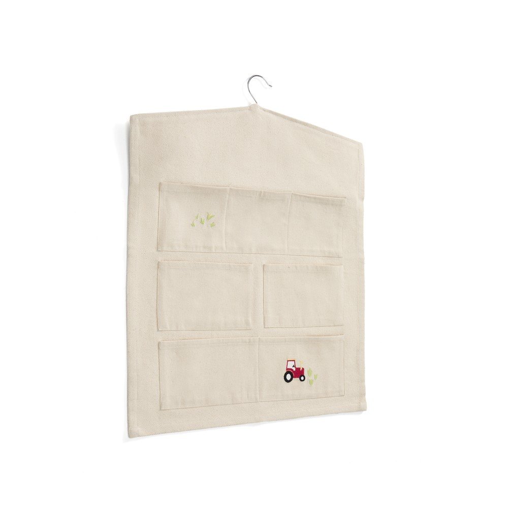 Kremowy tekstylny organizer wiszący Pecky – Kave Home