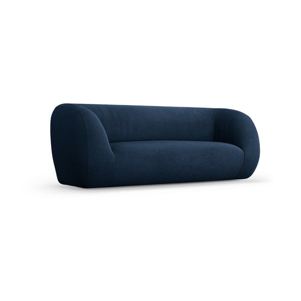 Niebieska sofa z materiału bouclé 210 cm Essen – Cosmopolitan Design-image-2
