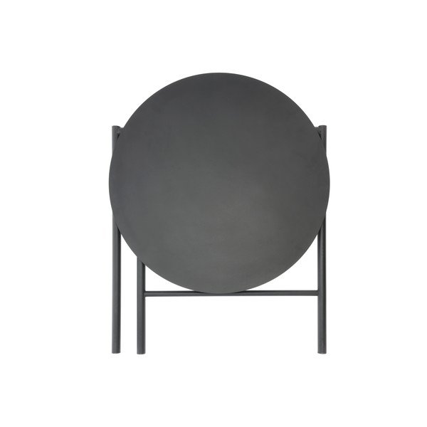 Czarny metalowy okrągły stół ø 70 cm Disc – Zone-image-4
