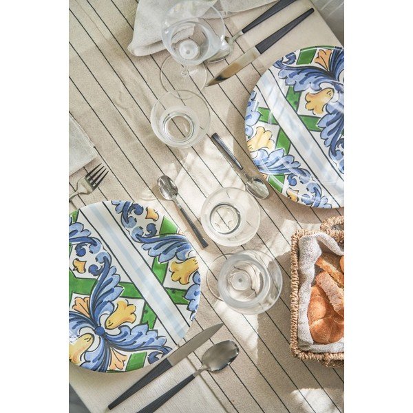 18-częściowy zestaw ceramicznych naczyń Villa Altachiara Taormina-image-1