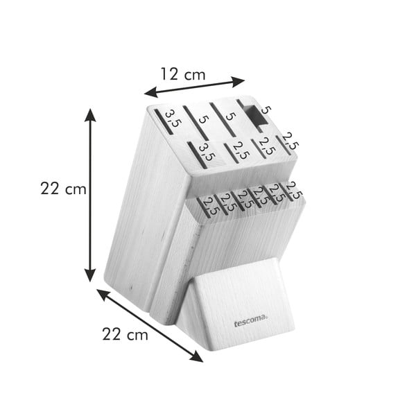 Stojak na noże Noblesse – Tescoma-image-1