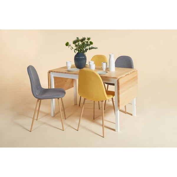 Zestaw stołu Brisbane i czterech krzeseł Lissy – Bonami Essentials-image-1