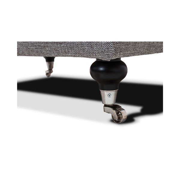 Jasnoszary taboret VIVONITA William-image-3