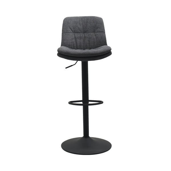 Ciemnoszary hoker z regulowaną wysokością Colville – Unique Furniture-image-1