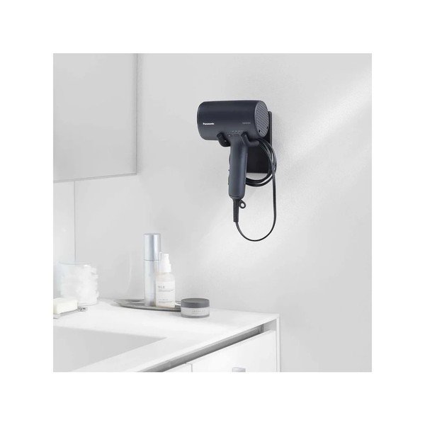 Czarny ścienny metalowy uchwyt na suszarkę do włosów Film Hook – YAMAZAKI-image-3