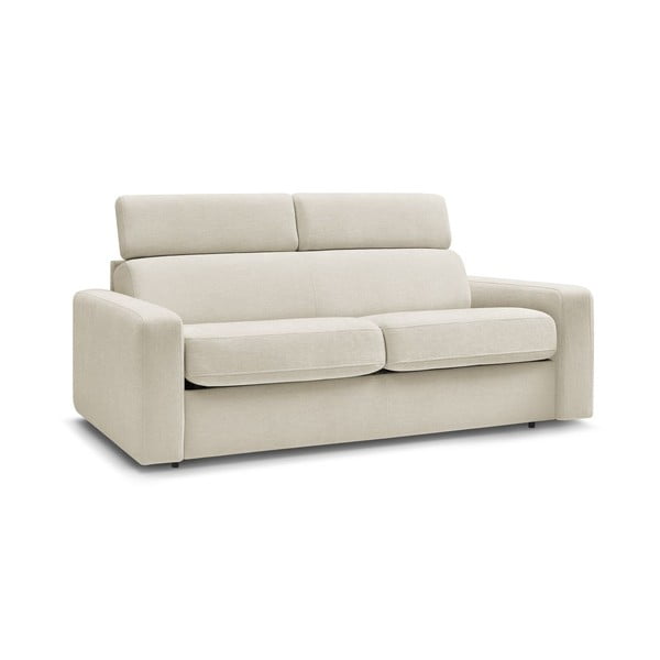 Kremowa rozkładana sofa 195 cm Monaco – Bobochic Paris-image-1