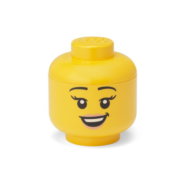 Plastikowy pojemnik dziecięcy Head – LEGO®