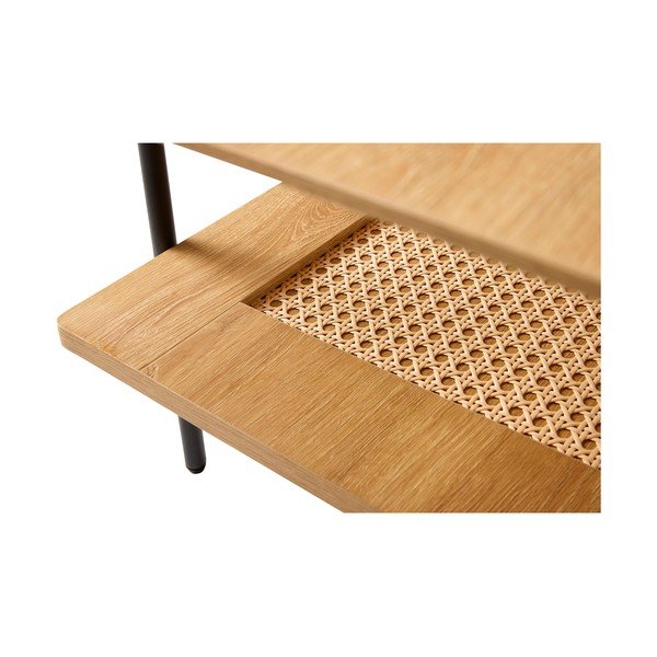 Stolik w dekorze dębu w naturalnym kolorze 55x110 cm Pensacola – Unique Furniture-image-2