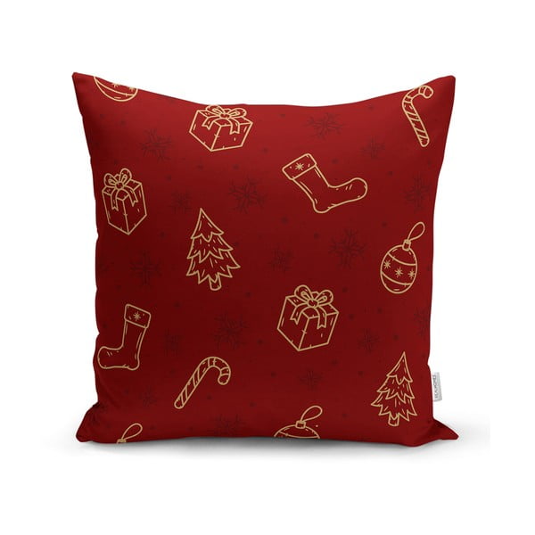 Poszewka na poduszkę ze świątecznym motywem 43x43 cm – Mila Home