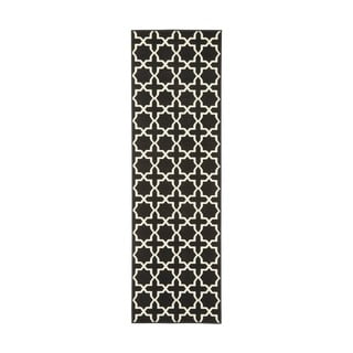 Czarno-biały chodnik Hanse Home Basic Glam, 80x250 cm