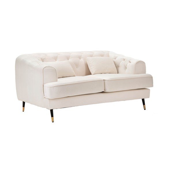 Kremowa sofa 146 cm Praga – Mauro Ferretti-image-2