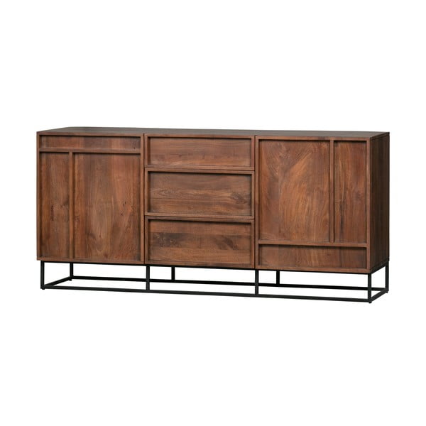 Brązowa komoda z drewna mangowca WOOOD Forrest, szer. 160 cm-image-2