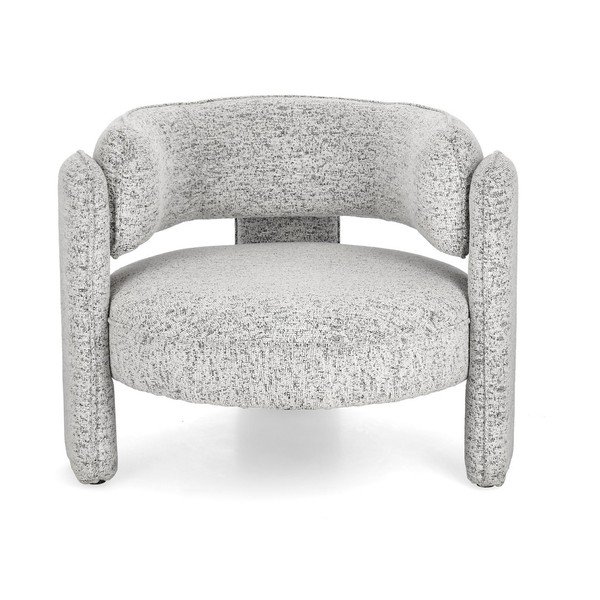 Jasnoszary fotel Aisha – Bizzotto-image-2