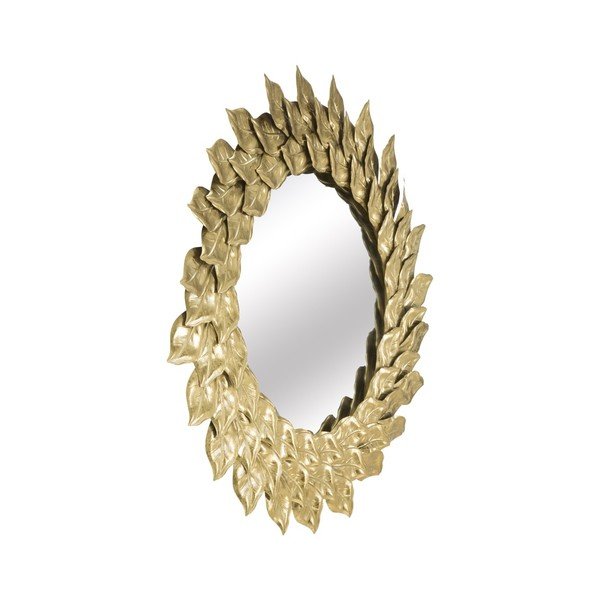 Lustro wiszące w ramie w złotej barwie Mauro Ferretti Aton, ⌀ 73 cm-image-2