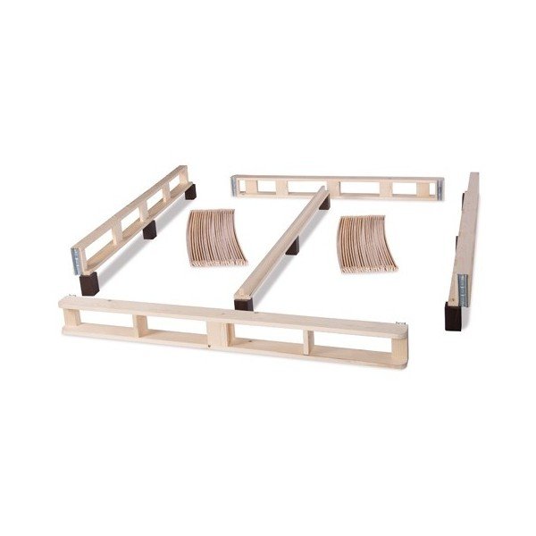 Łóżko z materacem New Star Red, 180x200 cm-image-1