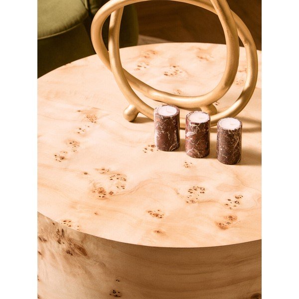 Okrągły stolik w naturalnym kolorze ø 80 cm Mota – Premier Housewares-image-2