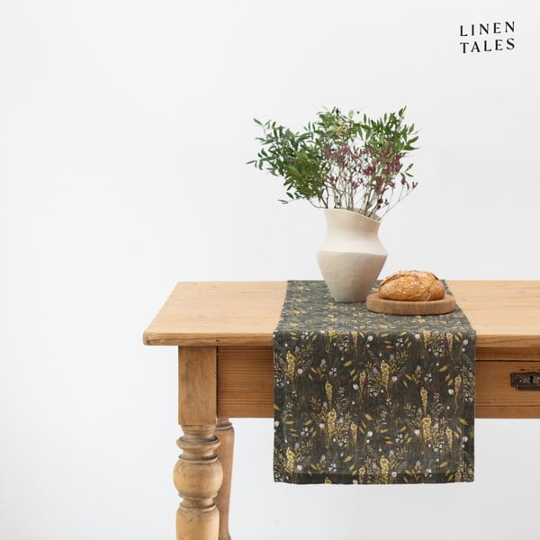 Lniany bieżnik 40x150 cm Woodland – Linen Tales