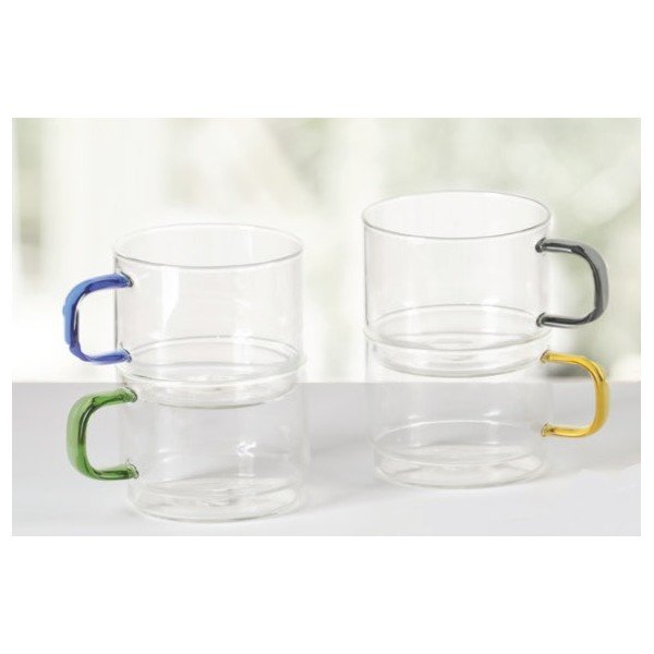 Szklane kubki zestaw 4 szt. 350 ml Bridge – Brandani-image-3