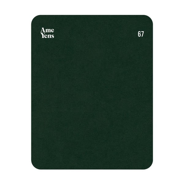 Ciemnozielony aksamitny fotel Kukumo – Ame Yens-image-4