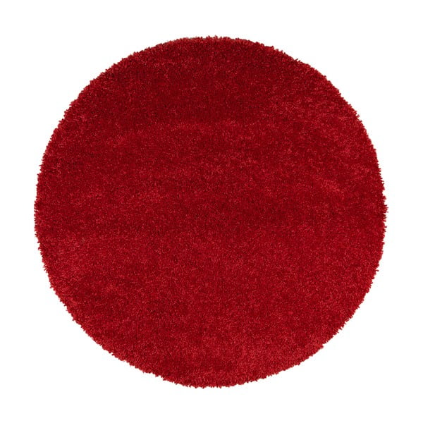 Czerwony dywan Universal Aqua Liso, ø 100 cm