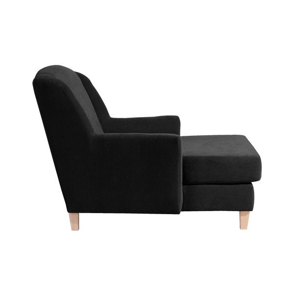 Czarny fotel Max Winzer Judith Velor-image-4