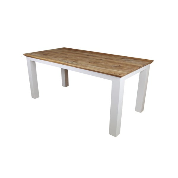 Biały
  stół do jadalni z drewna dębowego i sosnowego HSM Collection Dover,
  160x90 cm