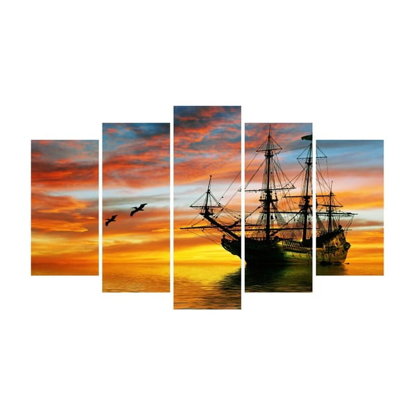 Wieloczęściowy obraz na płótnie Pirate Ship