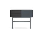 Czarno-antracytowa konsola 35x110 cm Nube – Teulat