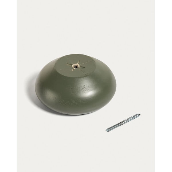 Szarozielone ścienne drewniane haczyki zestaw 3 szt. Nadue – Kave Home-image-2