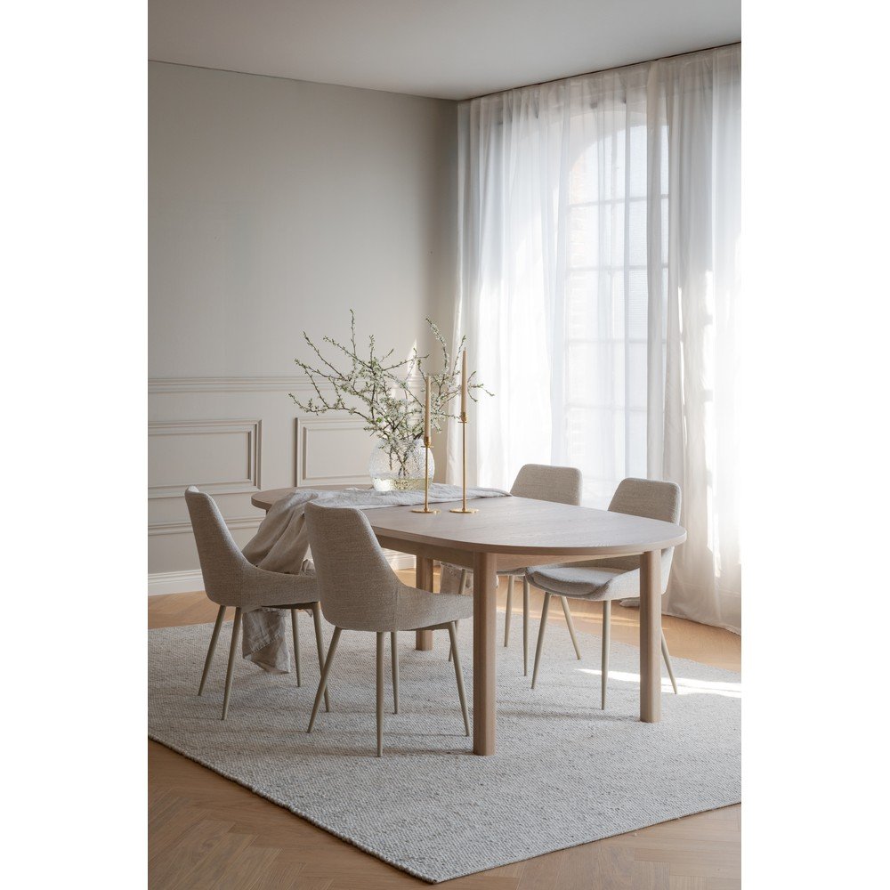 Rozkładany stół z blatem w dekorze dębu 105x220 cm Gifford – Rowico (zdjęcie 5)