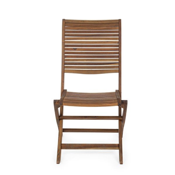 Drewniane krzesło ogrodowe w naturalnym kolorze Noemi – Bizzotto-image-2