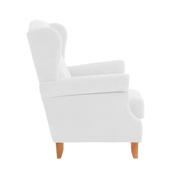 Kremowy fotel Max Winzer Verita Velor-image-1
