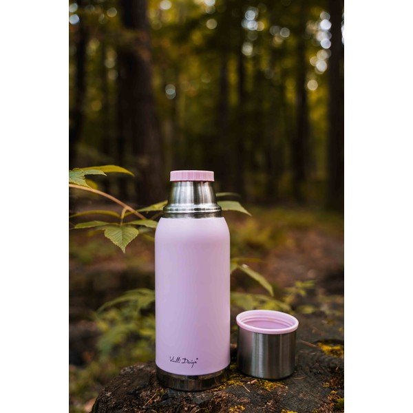 Różowy podróżny kubek termiczny Vialli Design Fuori, 1 l-image-4