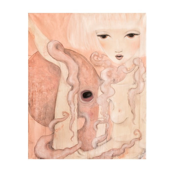 Plakat autorski: Léna Brauner Oktopus, 60x72 cm
