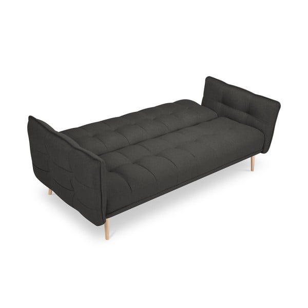 Ciemnoszara sofa rozkładana Mazzini Sofas Canna-image-4