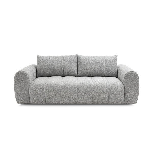 Jasnoszara sofa 242 cm Nesty – Bobochic Paris
