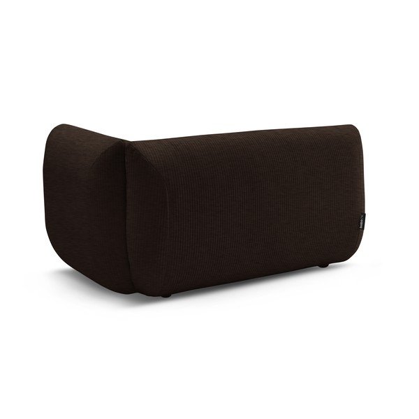 Ciemnobrązowy sztruksowy moduł sofy (prawostronny) Lecomte – Bobochic Paris-image-3