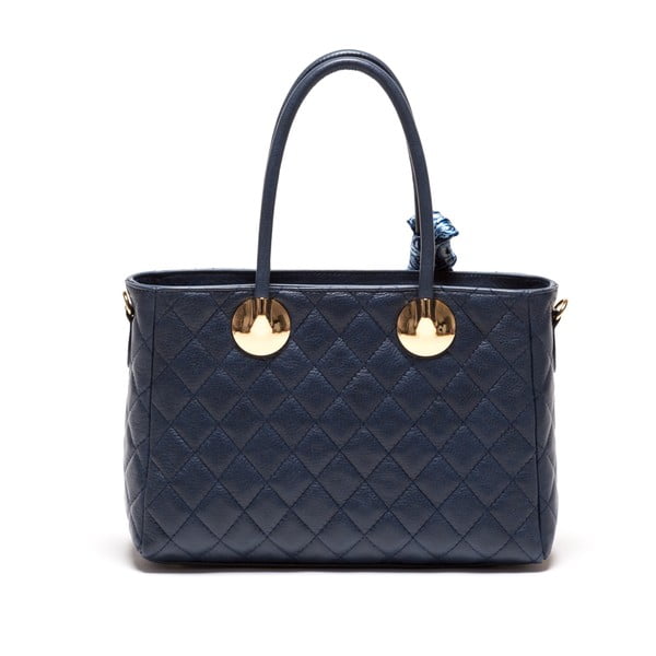 Skórzana torebka Carla Ferreri 2003 Blu-image-1