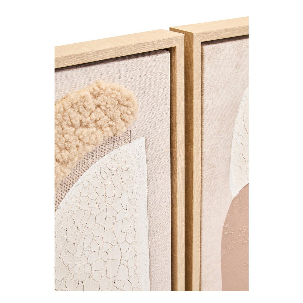 Obrazy zestaw 2 szt. 3D z ramą w zestawie/na płótnie 40x40 cm Astratto – Premier Housewares (zdjęcie 5)