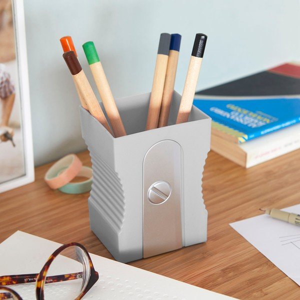 Plastikowy organizer na artykuły papiernicze Sharpener – Balvi-image-1