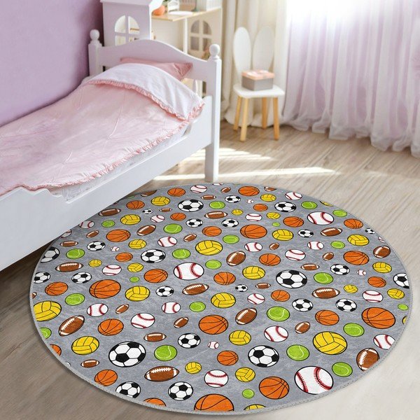 Dywan dziecięcy ø 80 cm Comfort – Mila Home-image-1