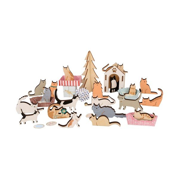 Kalendarz adwentowy Cats – Meri Meri-image-2