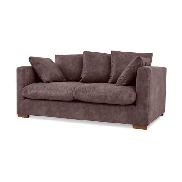 Ciemnobrązowa sofa 175 cm Comfy – Scandic-image-2
