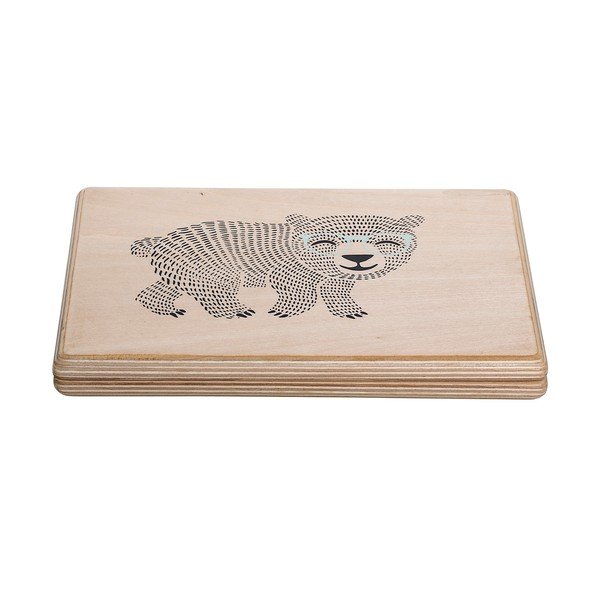 Kredowa tablica w kształcie notebooka Bloomingville Mini School-image-2