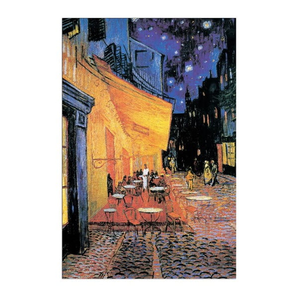 Obraz Vincent Van Gogh - Taras kawiarni w nocy, 60x90 cm