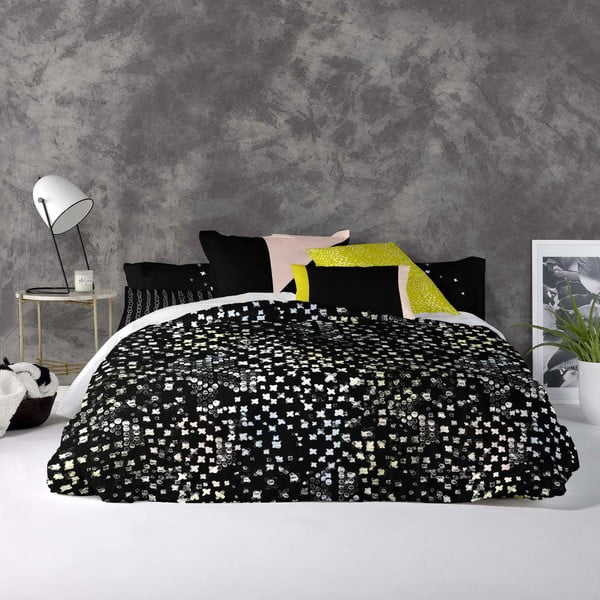 Bawełniana poszwa na kołdrę Blanc Starlight, 140x200 cm-image-1