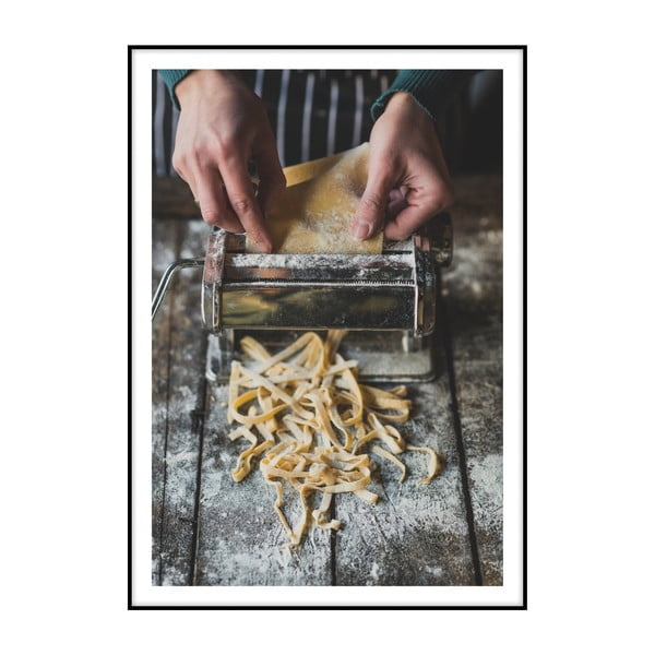 Plakat Imagioo Making Fresh Pasta, 40x30 cm