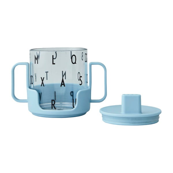 Jasnoniebieski kubek dla dzieci Design Letters Grow With Your Cup-image-1