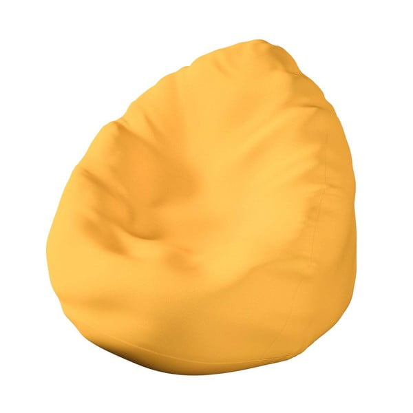 Żółty worek do siedzenia Happiness – Yellow Tipi